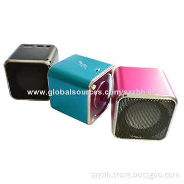 Stereo Mini Speakers, Support TF Card/USB Disk/FM Radio, OEM and ODM Orders Accepted
